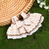 Cute Bow Lace Dress Retro Doll Accessories Fashion Girl Gift Toy  for 10-15cm Cotton Doll