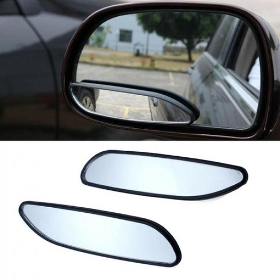 1 Pair Wide Angle Adjustable Car Rearview Parking Side Blind Spot Convex Mirror