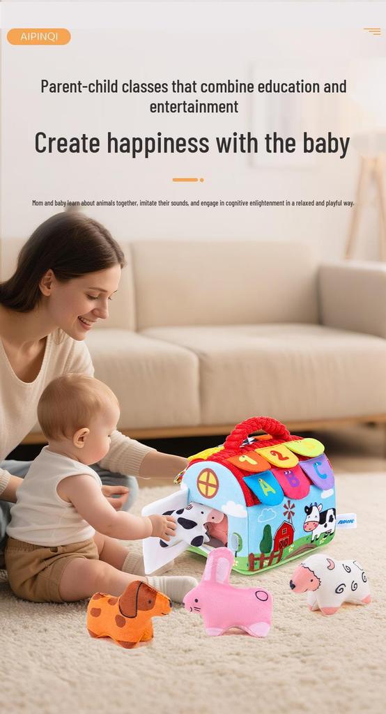 Interactive Baby Farm Playhouse: Educational Role-Playing Toy for Early Learning