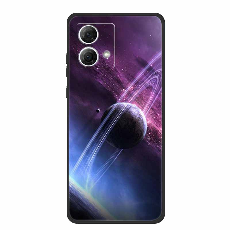 Рождественские чехлы Fundas для Motorola Moto G54 Европа Чехол для телефона Мягкий силикон ТПУ Capa Moto G54 Fundas XT-2343-1 Астронавт Coque
