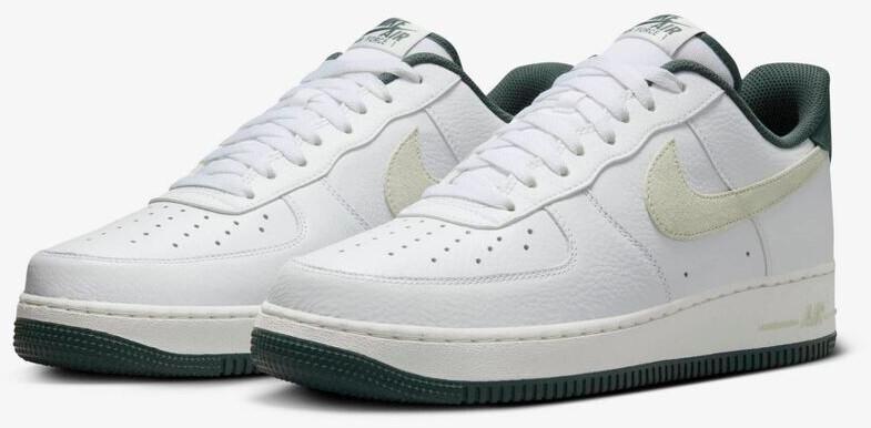 Кроссовки Nike Air Force 1 '07 LV8 белый/винтажный зеленый/саммит вайт/морское стекло