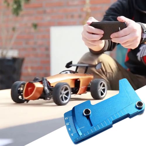 Camber Gauge Angle Ruler Tool, RC Adjustable Ruler - RC Car Ruler, Accurate Car Ruler, Adjustable Ruler | Portable Ruler Tool for Precision Measuremen