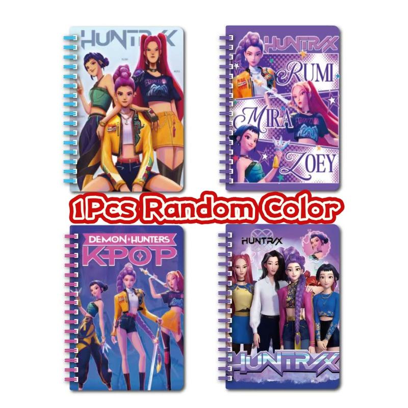K-pop Охотники на демонов Хантрикс Саджа Блокнот Руми Мира Зои Аниме Канцелярские принадлежности Подарки к школе 15*20,2 см
