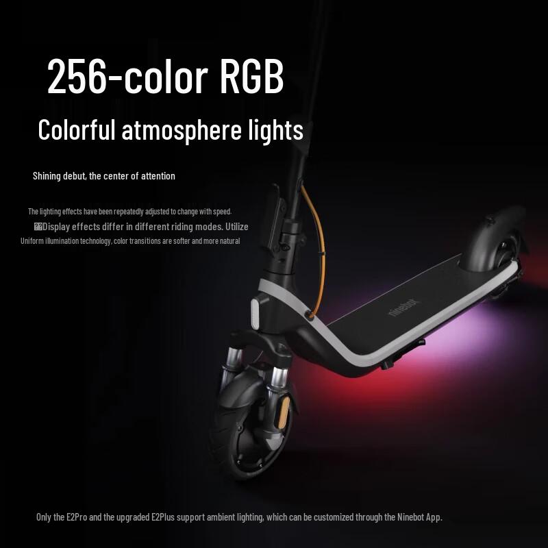 Ninebot E2 Plus Upgraded Foldable Electric Scooter (CN version)