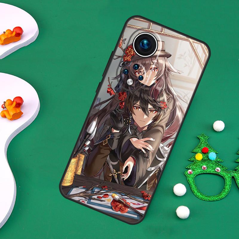 Чехол Genshin Impact Чжун Ли для Honor Magic 7 Pro 6 5 50 70 90 200 Lite X9b X9a X8a X8b X7a X6a X8 X9 X9c