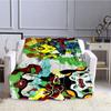 Cartoon B-Ben 10 Hero Anime  Blanket Children's Blanket High Quality Flannel Blanket Soft Comfortable Home Travel Blankets