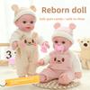 30 см Имитация куклы Успокаивающая кукла Реборн Винил Детские игрушки Кукла-младенец Мягкий клей