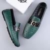 Модные мужские лоферы из натуральной кожи, летние, роскошного бренда, мужская повседневная обувь, мягкие мокасины, дышащие слипоны, стильные лодочки
