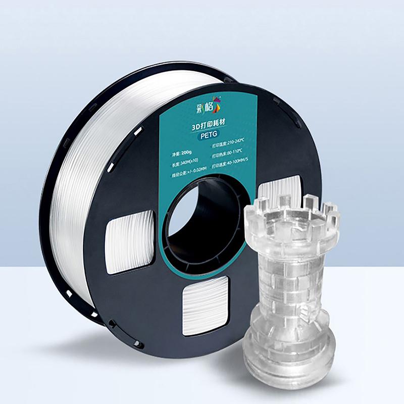 Filament Plastic For 3D Printer Multi-Colored Optional Rubber Consumables Material