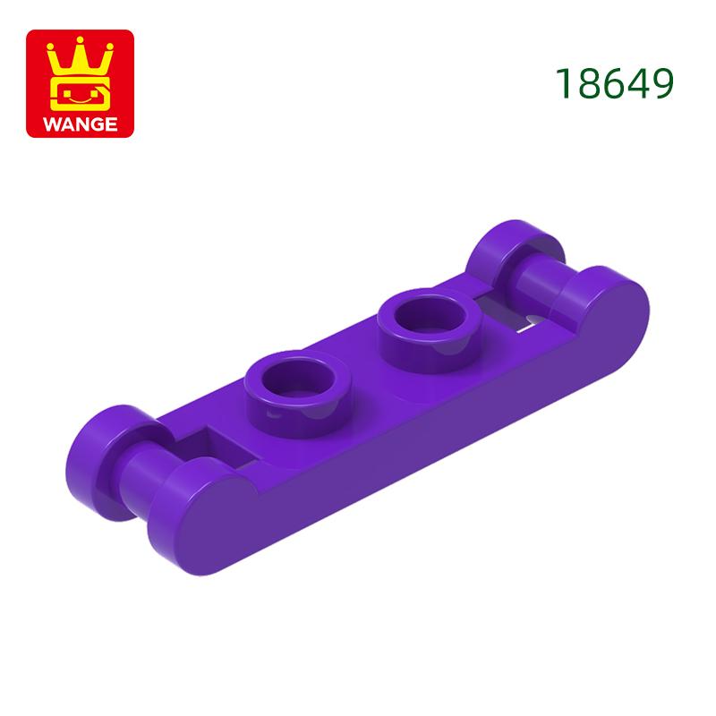 Нетоксичный 163 шт./лот 18649 Специальный 1x2 с ручками Тонкий блок Moc Цветные аксессуары Совместимые с изогнутым кирпичом DIY Игрушки для детей