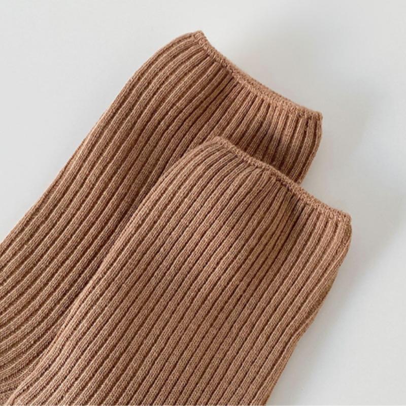 1/3/4/6 пар женских однотонных носков средней длины весна и осень корейская версия универсальные носки-гольфы Ins трендовые спортивные носки