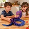 Yousheng 3D Printed Snake Figurine Movable Joints Snake Figure Articulated Animal Model Toy Home Office Bookshelf Desktop Decoration Ornament