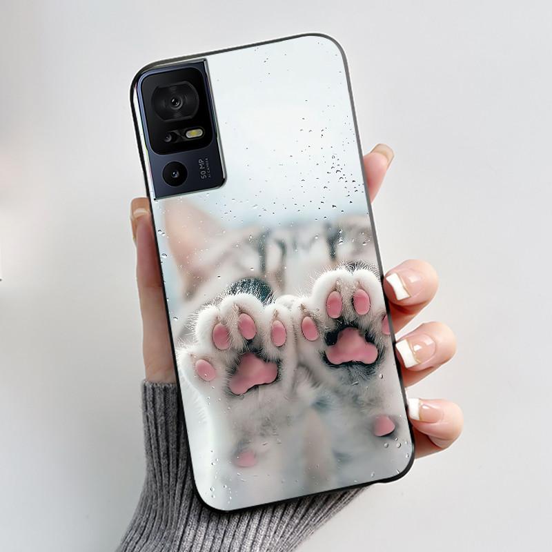 Чехол для телефона TCL 40 SE 40SE 40 XL 40R 40XL 40T Чехол Роскошный Милый Крутой Мультяшный Черный Мягкий Силиконовый Чехол Защитная Оболочка Coque
