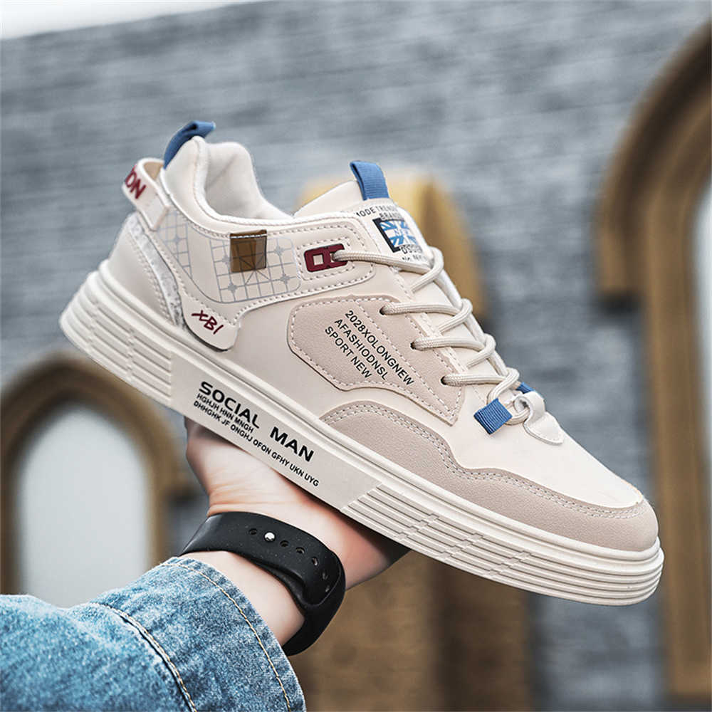 Паркур со шнуровкой Двухцветная обувь Повседневная Роскошная Мужская Обувь Лоферы Удобные Мужские Кроссовки Спорт Повседневные Sepatu Sneacker Luxe