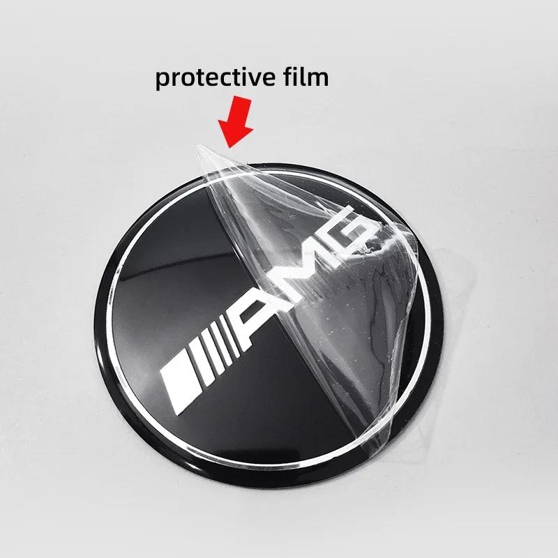 56mm60mm65mm75mm Car Wheel hub Center Cap Badge covers sticker 4pcs Mercedes Benz W204 W205 W212 W213 W177 W176 W117 X253 W247