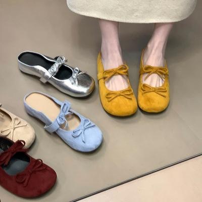 Двойной бант замшевая сумка голова дракона ретро толстая подошва внутренняя высота