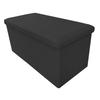 Puff Ottoman Almacenaje Rectangular Tela Plegable 76x38x38cm | Nyana Home | Estilo Otomano | Tela Resistente inferior