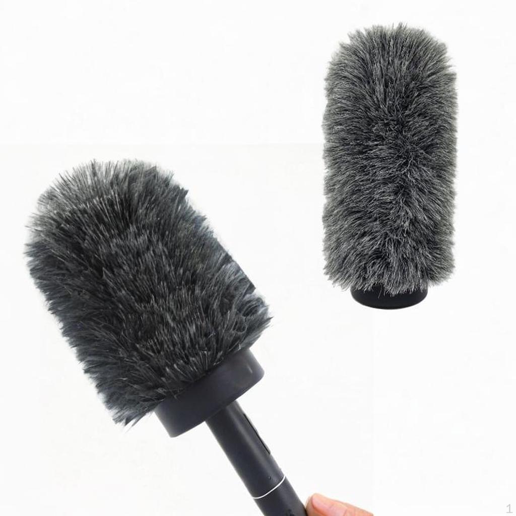 Mic Deadcat Windscreen Wind Shield Windproof Удобный в использовании портативный экран для микрофона