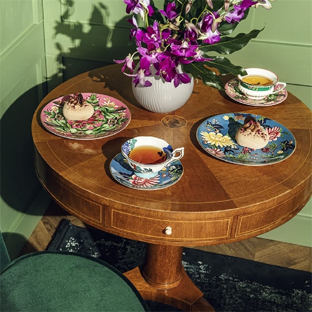 Wedgwood Wanderlust Menagerie Чайная пара Свадьба 1057267 [Официальный импорт] и блюдце, 180 мл, Подарок,