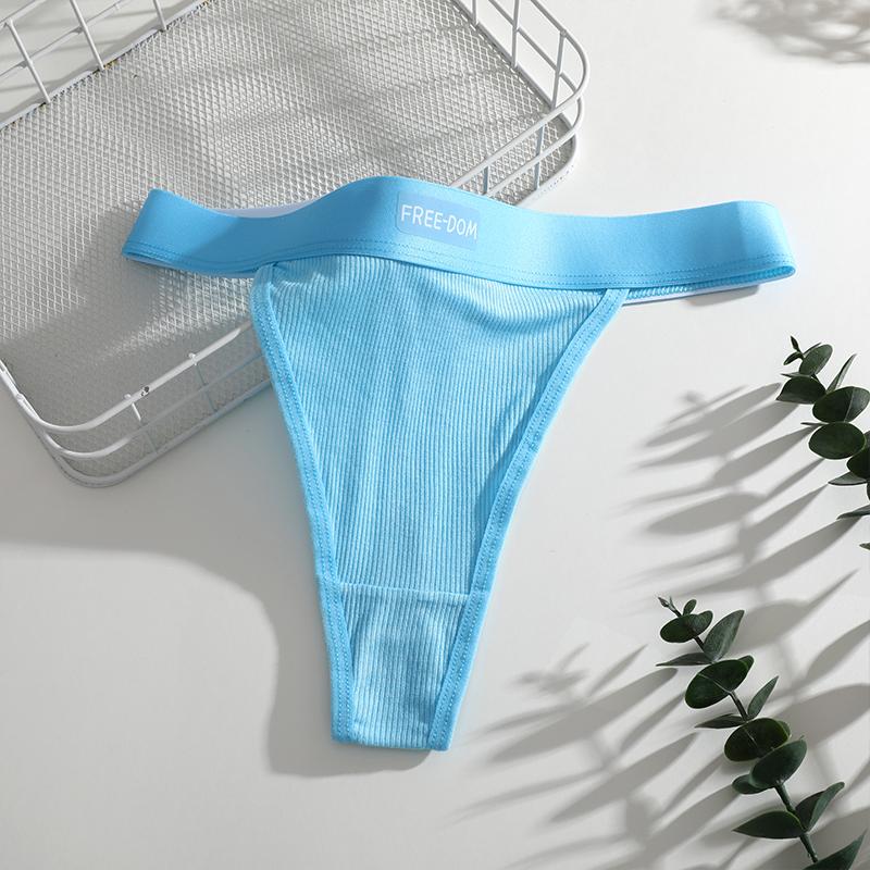 FINETOO 1 шт. бесплатные стринги женские бесшовные трусики женские сексуальное нижнее белье с низкой талией однотонные стринги дышащие Т-образные женские трусики