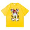Dandadan Turbo Granny Cat T Shirt Fashion Men/Womne Harajuku Aesthetic Japanese Anime T-Shirt Unisex Cartoon Cotton Tees Shirts