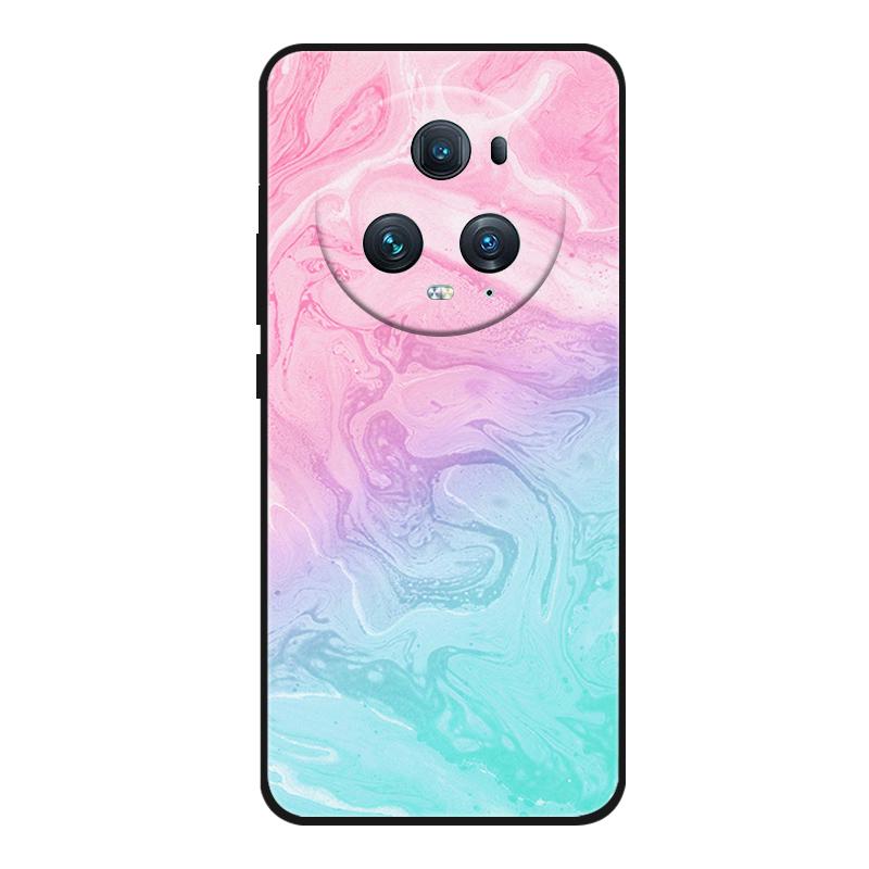Чехол для телефона Honor Magic 5 Pro Милый Мультяшный Кот Черный Силиконовый Мягкий Задний Чехол-Крышка Для Honor Magic5 Pro Чехол PGT-AN10