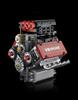 Zmart Модель двигателя V8 на электроприводе Строительные блоки Модель двигателя V8 Блок двигателя Модель двигателя Модель V8 Сборный комплект