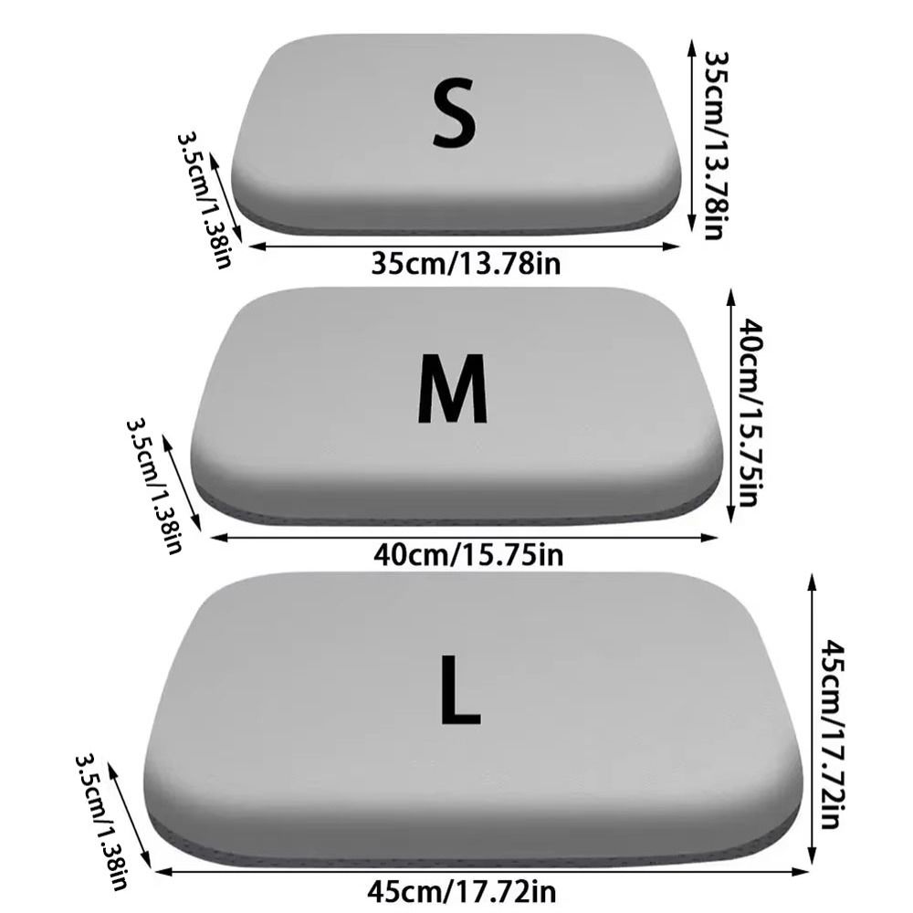 Anti-slip Memory Foam Cushion Memory Cotton Office Chair Cushion New Wheelchair Cushion Student