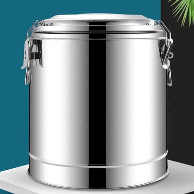 Изолированный контейнер для хранения продуктов из нержавеющей стали, 60 л