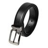 Ремень из натуральной кожи черного цвета для бизнеса с подарочной коробкой [ulterra] Мужской