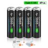 Cityork 1,5 В USB литий-ионные аккумуляторы типа AA+AAA AAA 1200 мВтч AA 3000 мВт литиевая батарея 1,5 В AA AAA с USB-кабелем