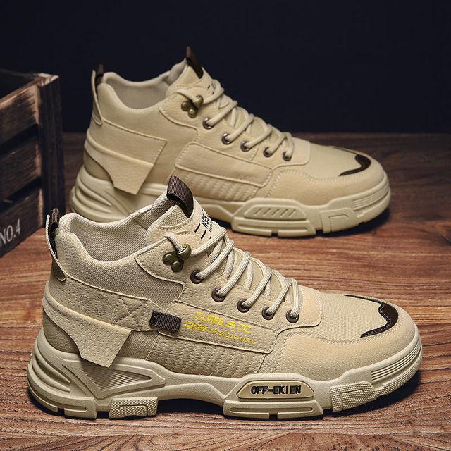 Men 'S Boots Winter Warm Men Boots Lace Up Camouflage Male Leather Shoes Outdoor Ankle Boot Big Size 39 -44 Footwear