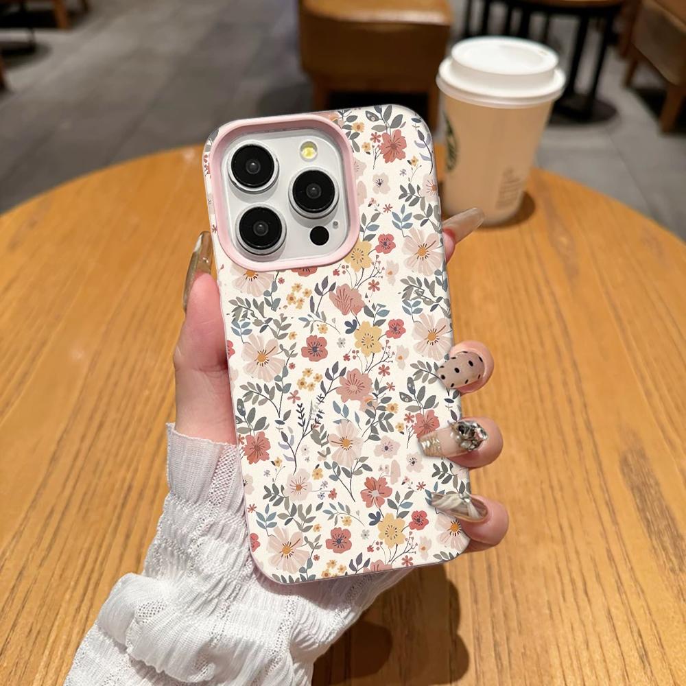 Lily Of The Valley Phone Case For Iphone 17 17E 16E 14 12 16 Pro Max 11 15 13 Transparent Shockproof Protective Cover Coque