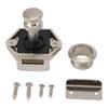 Push Button RV Cabinet Lock Zinc Alloy RV Cabinet Mini Push Button Latch Lock for Other Furniture