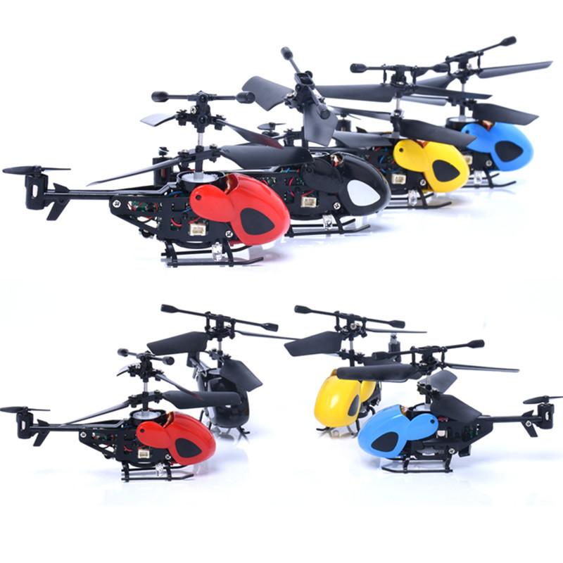 Rc Helicopters Aircraft Airplanes Infrared Remote Control Aircraft Wind Resistant Remote Control Helicopter Children Toys YK09