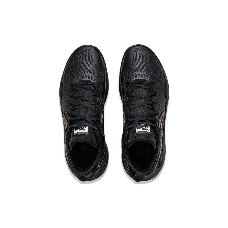 Баскетбольные кроссовки Li Ning Yu Shuai 18 Dragon Scale Full Palm с амортизацией, противоскользящие, износостойкие, с поддержкой и отскоком, среднего размера ABAU009-10