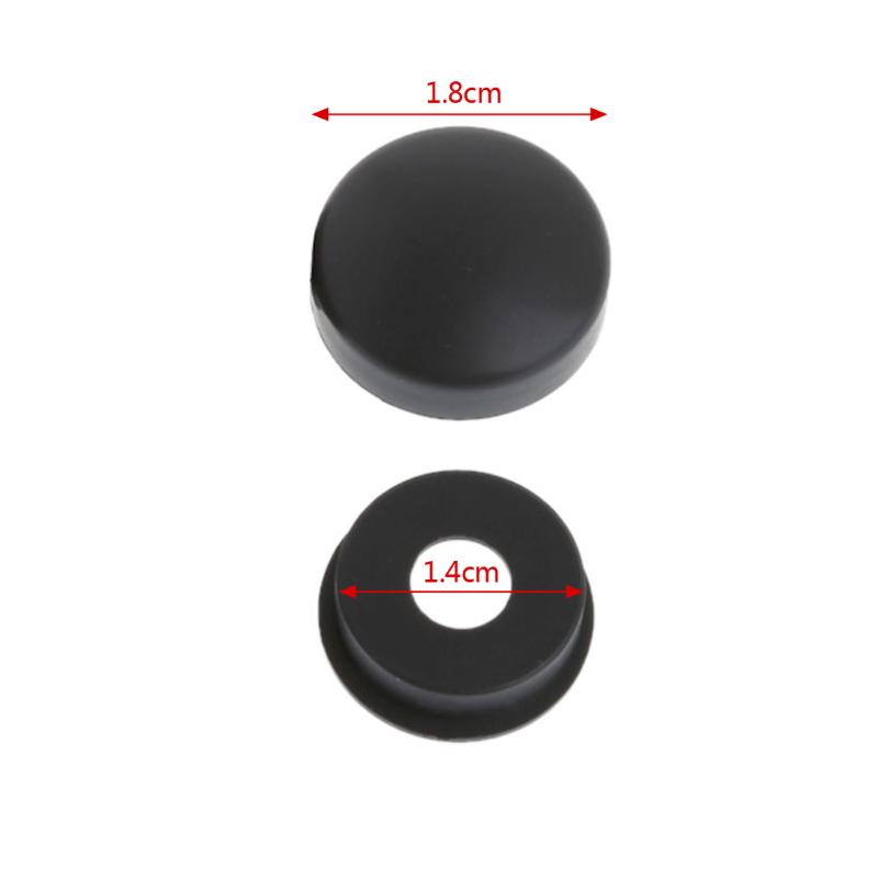 8 шт./компл. универсальные хромированные колпачки для гаек и болтов рамок номерных знаков из АБС-пластика + набор крышек для болтов для легковых и грузовых автомобилей