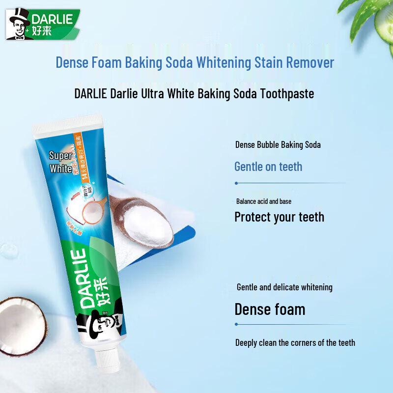 Darlie Mint Ultra White Baking Soda Toothpaste 4-Pack