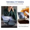 With Glass Film Fold Hidden Holder Phone Case For Samsung Galaxy Z Fold 8 7 6 5 4 3 Hinge Protection All-inclusive Cover Fundas