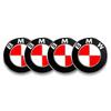 4pcs 56mm 60mm 65mm Car Wheel Center Hub Cap Stickers Styling For BMW M Performance E36 E46 E60 E90 E91 E92 E93 F30 F20 M3