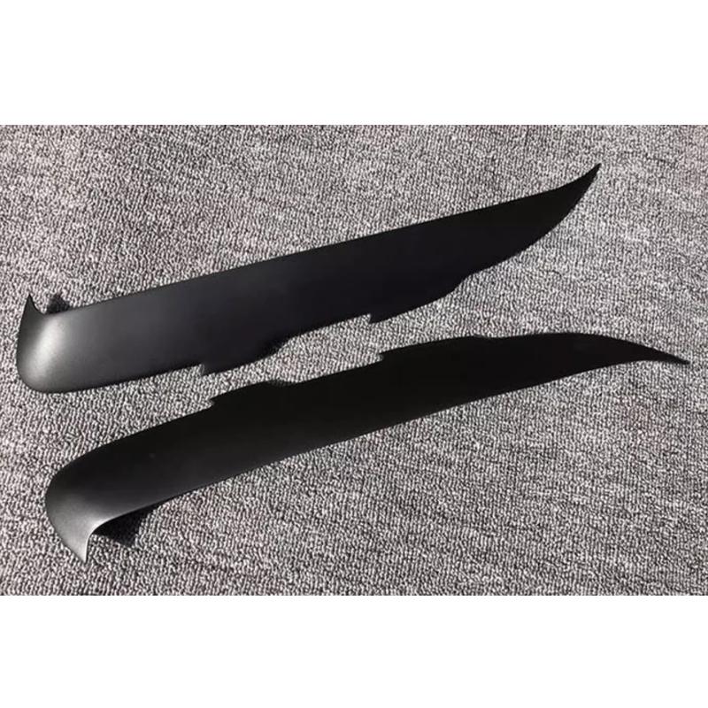 Carbon Fiber Car Headlights Eyebrows for Mazda mx-5 2009 - 2014 Fiber Glass Matt Black Primer Front Lamp Cover Eyelids MX 5