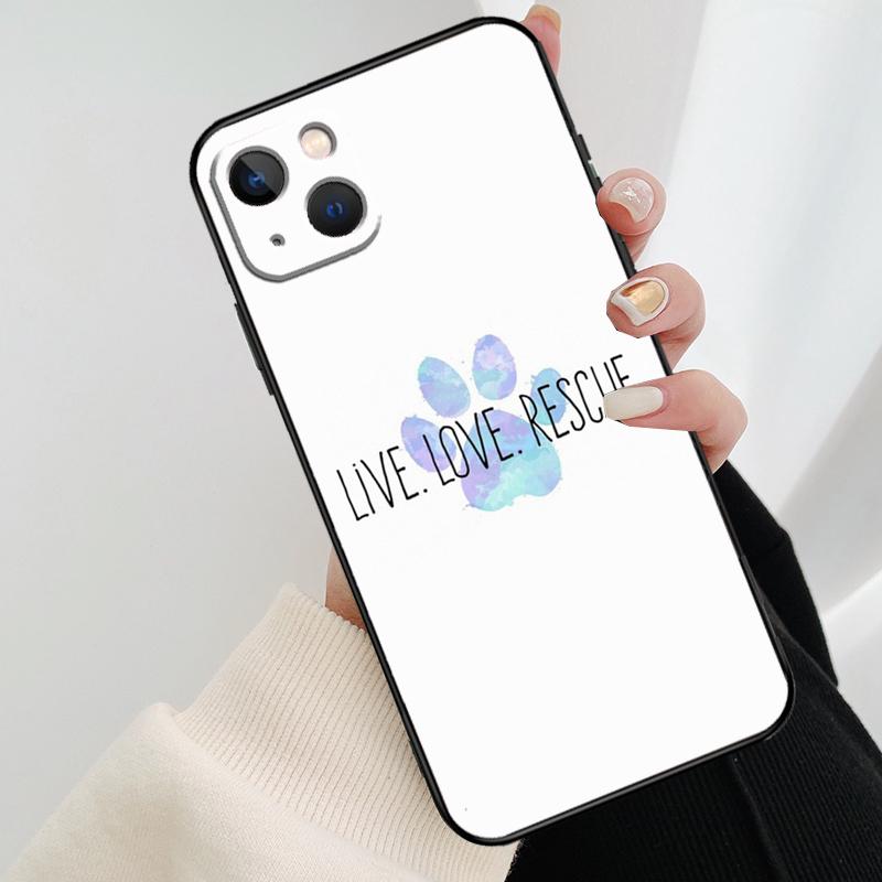Animal Dog Paw Prints Phone Case For iPhone 17 Pro Max 15 14 13 11 12 16 Pro Max mini 15 16 Plus 16e 17 Air Cover
