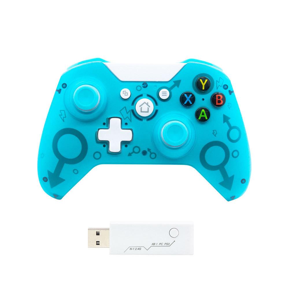 Игровой контроллер Xbox One N-1 с двойной вибрацией, USB, разработанный для ПК, PS3 и Xbox, из экологически чистого материала