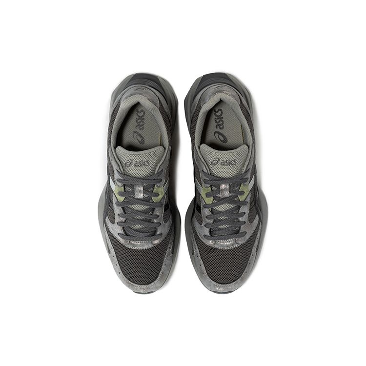 Asics Tarther Sc Удобная модная ткань Синтетическая кожа Низкий верх Повседневные кроссовки для бега Мужские кроссовки Серый Черный 1203A125-020