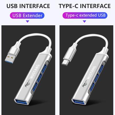 1 шт. Адаптер Type-C на USB Многопортовый распределитель-хаб для Ford Mustang ST line Mondeo Focus Fiesta Escape Kuga Ecosport Ranger EXplorer наклейки