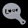 16pcs DIY Cake Latte Cappuccino Foam Tool Decorating Coffee Art Stencils