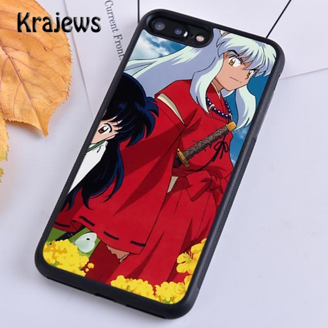 Чехол для телефона Krajews Inuyasha с японским аниме-мангой для iPhone 14 5S SE 6s 7 8 plus X XR XS 11 12 13 pro max Samsung S21 S22