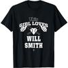 Уилл Смит Эта девушка любит день игры футболка
