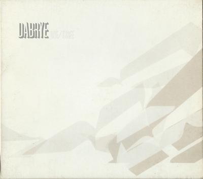 CD DABRYE - One Three GI2 Ghostly Interna 2001 Япония Танцевальная и электронная музыка Б/у