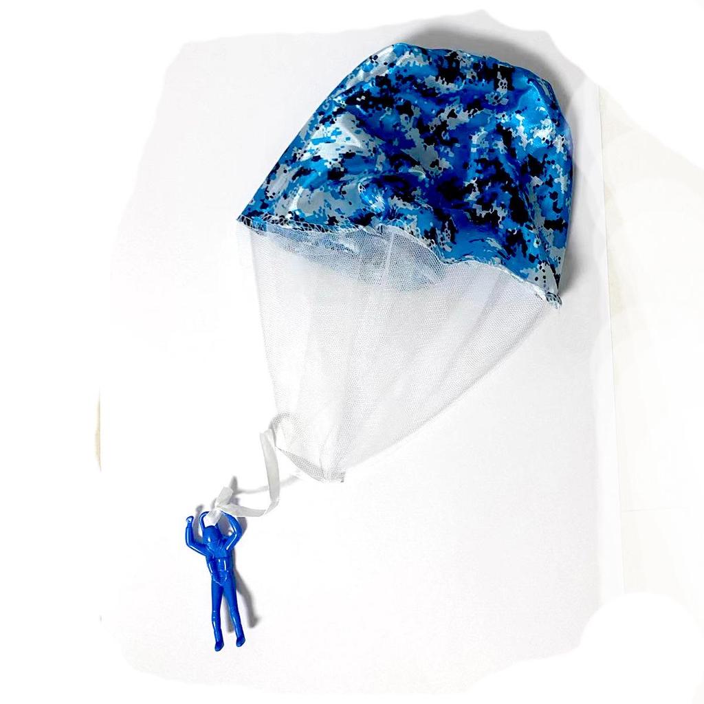 Kids' Hand-Thrown Parachute Toy Soldier for Outdoor Play
